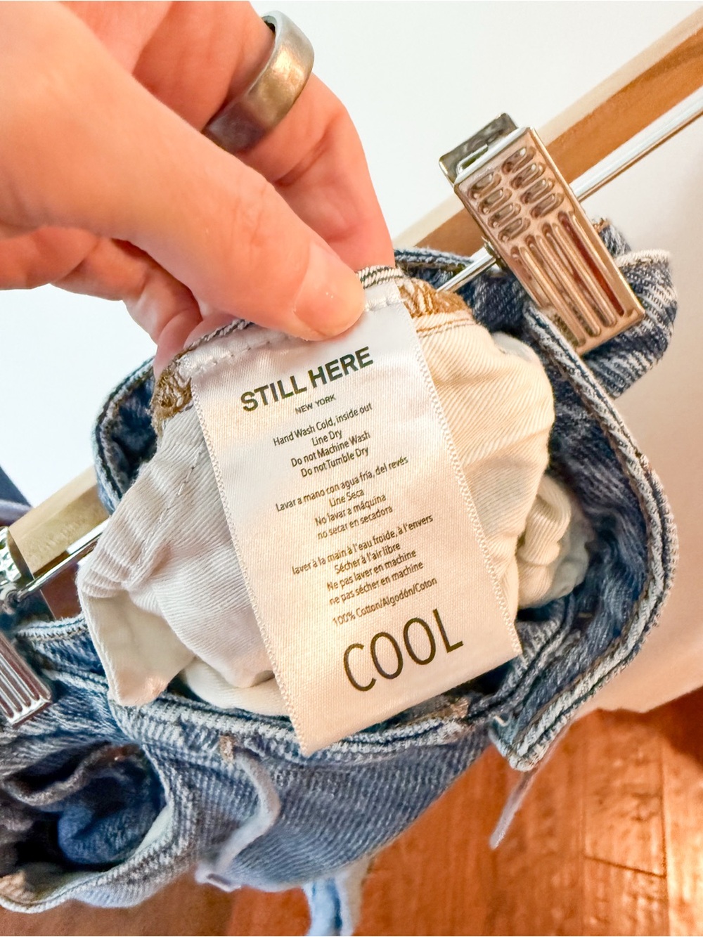 STILL HERE Cool Jean Classic Blue Size 22 - Picture 4 of 8